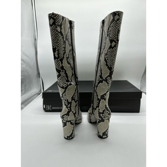 INC International Concepts, Paiton Block-Heel Boots, Size 5M - Picture 6 of 12